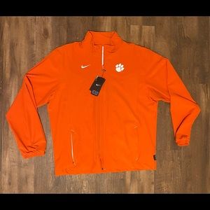 Nike Clemson draft a zip up jacket. New with tags. Mens size large